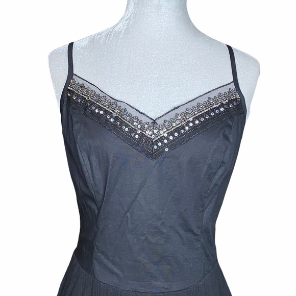 Vintage Morbid Threads Goth 90’s Black Dress. Size Small - Picture 2 of 6